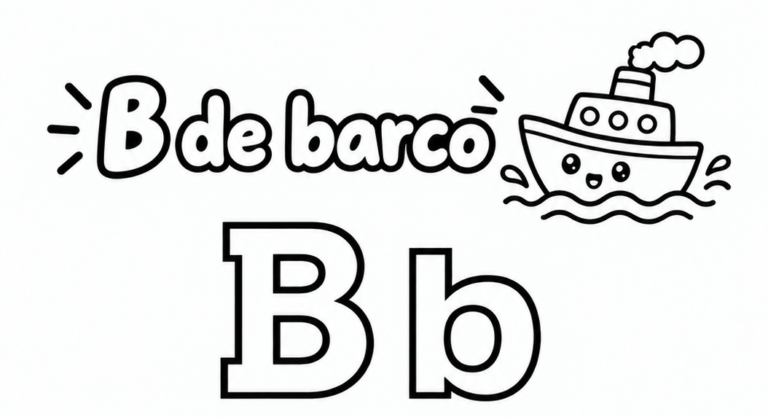 Letra B para imprimir gratis