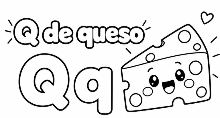 Letra Q para imprimir gratis